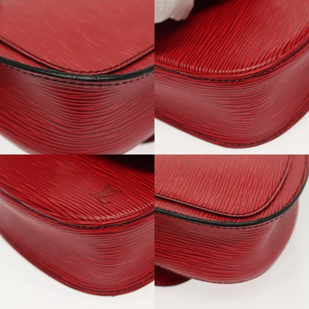 Louis Vuitton Epi Saint Cloud PM Shoulder Bag Red